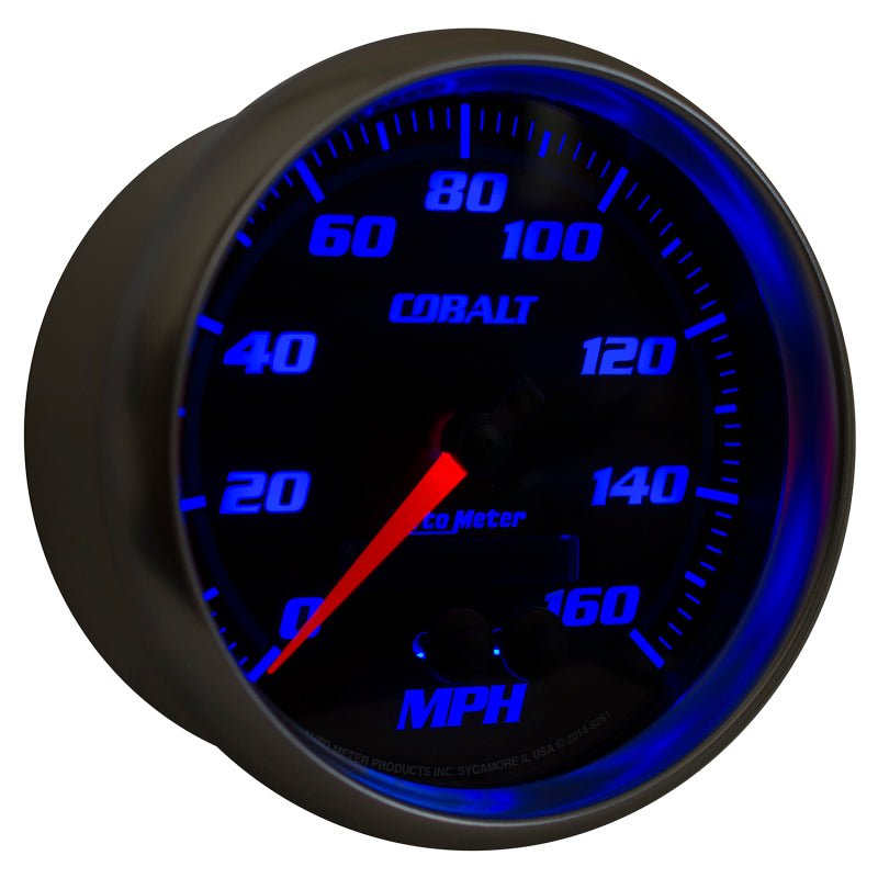 AutoMeter - Autometer Cobalt 5in 0-140MPH In-Dash Electronic GPS Programmable Speedometer - Demon Performance