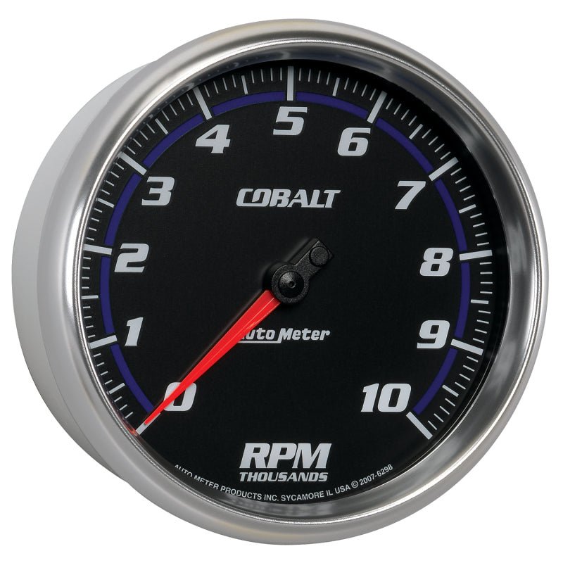 AutoMeter - Autometer Cobalt 5in 10,000RPM In-Dash Tachometer - Demon Performance