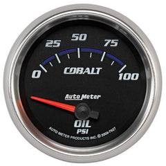 AutoMeter - Autometer Cobalt 66.7mm 0-100 PSI Oil Pressure Gauge - Demon Performance