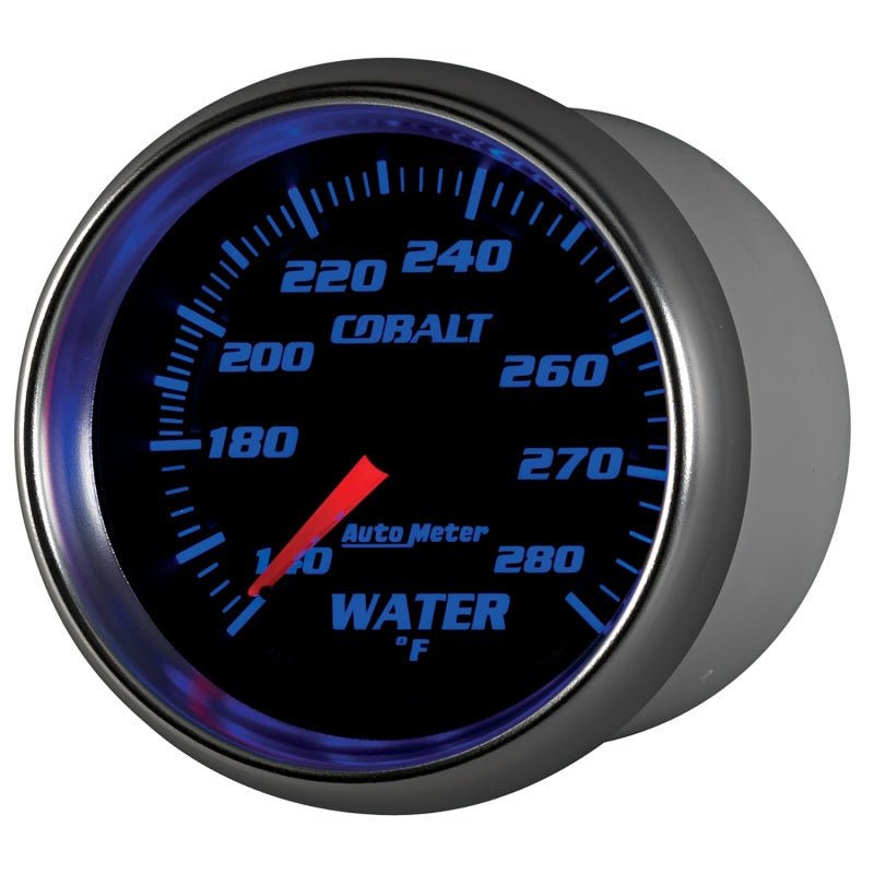 AutoMeter - Autometer Cobalt 66.7mm 140-280 degree F. Water Temprature Gauge - Demon Performance