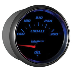 AutoMeter - Autometer Cobalt 66.7mm 140-300 Degree F Electric Oil Temperature Gauge - Demon Performance
