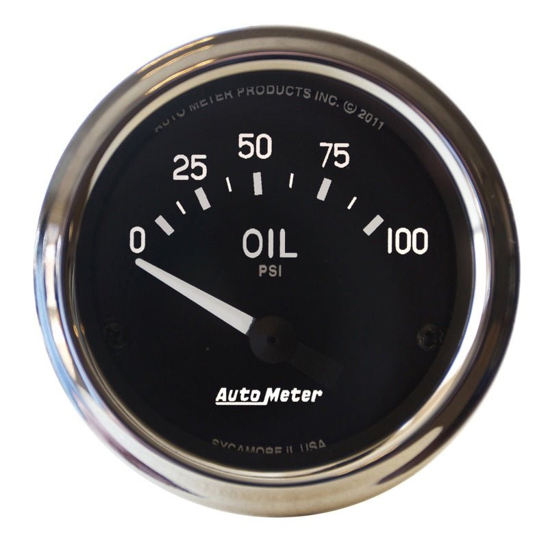 AutoMeter - Autometer Cobra 2 1/16in 0-100 PSI Electric Oil Pressure Gauge - Demon Performance