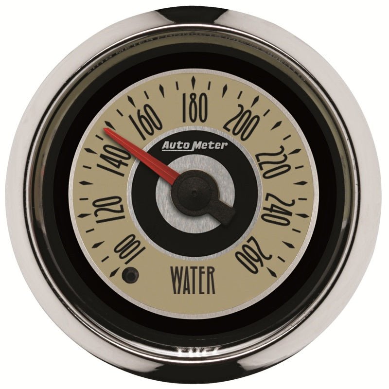AutoMeter - Autometer Cruiser 2-1/16in Full Sweep Electric 100-260 Deg F Water Temperture Gauge - Demon Performance