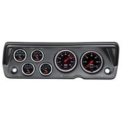 AutoMeter - Autometer Designer Black 70-76 Duster/Demon/Dart Dash Kit 6pc Tach / MPH / Fuel / Oil / WTMP / Volt - Demon Performance
