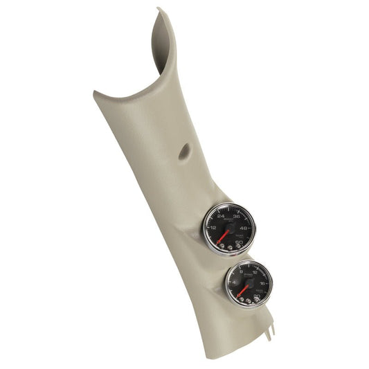 AutoMeter - Autometer Diesel Gauge Kit A-Pillar 10-19 RAM Boost/EGT 60psi/2000 degree F Black Spek-Pro - Demon Performance