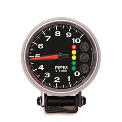 AutoMeter - Autometer Elite 3 3/4inch 10K RPM Tachometer w/ Pit Road Speed Lights and Peak Memory - Demon Performance
