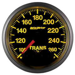 AutoMeter - Autometer Elite 52mm 100-260 Degress F Trans Temperature Peak and Warn Gauge w/ Electonic Control - Demon Performance