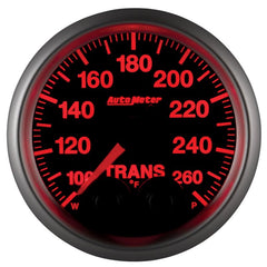 AutoMeter - Autometer Elite 52mm 100-260 Degress F Trans Temperature Peak and Warn Gauge w/ Electonic Control - Demon Performance
