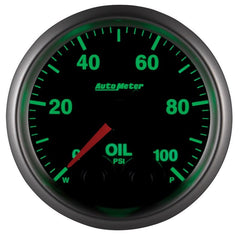 AutoMeter - Autometer Elite 52mm Oil Pressure Peak and Warn Gauge w/ Electonic Control - Demon Performance