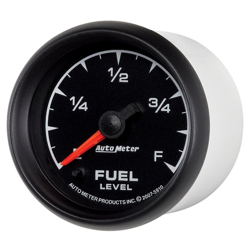 AutoMeter - Autometer ES 2-1/16in 0-280 ohms Programmable Fuel Level Gauge - Demon Performance