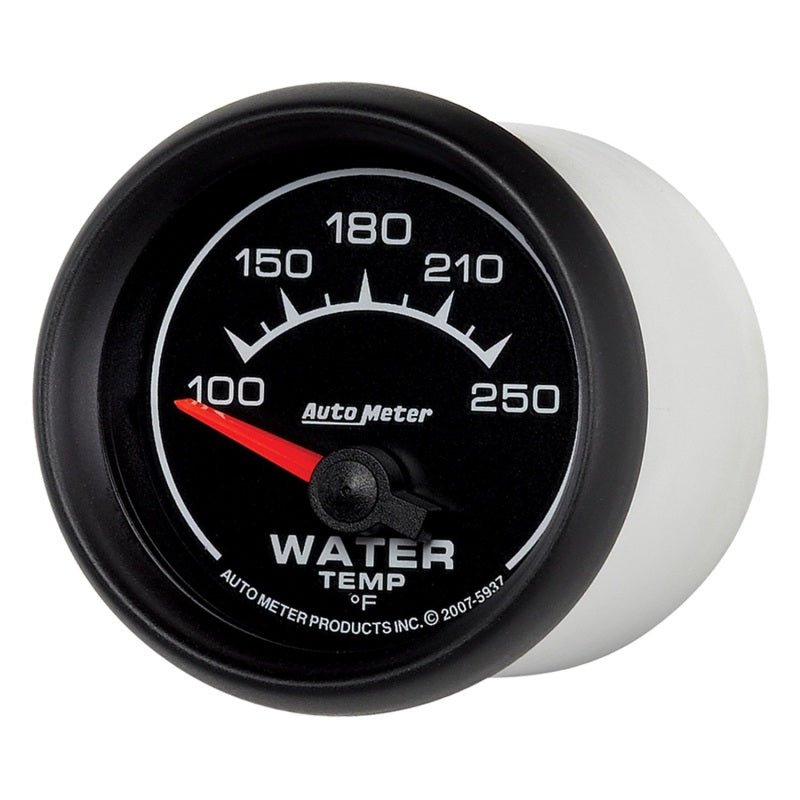 AutoMeter - Autometer ES 2-1/16in 100-250 Deg F Water Temperature Gauge - Electric - Demon Performance
