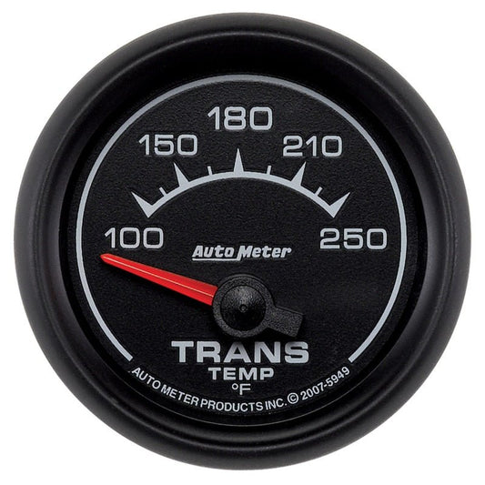 AutoMeter - Autometer ES 2-1/16in 100-250 Degree F Transmission Temperature Gauge - Demon Performance