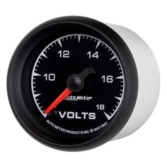 AutoMeter - Autometer ES 2-1/16in 18V Digital Stepper Motor Voltmeter - Demon Performance