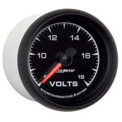 AutoMeter - Autometer ES 2-1/16in 18V Digital Stepper Motor Voltmeter - Demon Performance