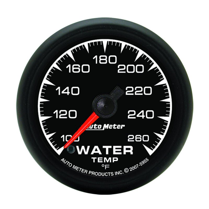 AutoMeter - Autometer ES 52.4mm 100-260 deg. F Water Temprature Gauge - Demon Performance