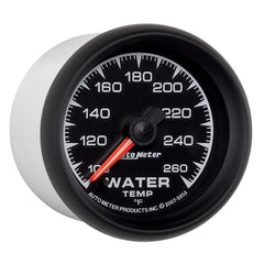 AutoMeter - Autometer ES 52.4mm 100-260 deg. F Water Temprature Gauge - Demon Performance