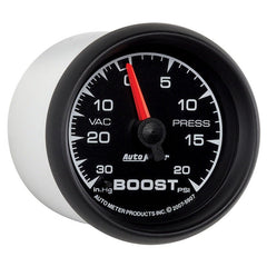 AutoMeter - Autometer ES 52.4mm 30 In. HG/20 PSI Vacuum/Boost Gauge - Demon Performance