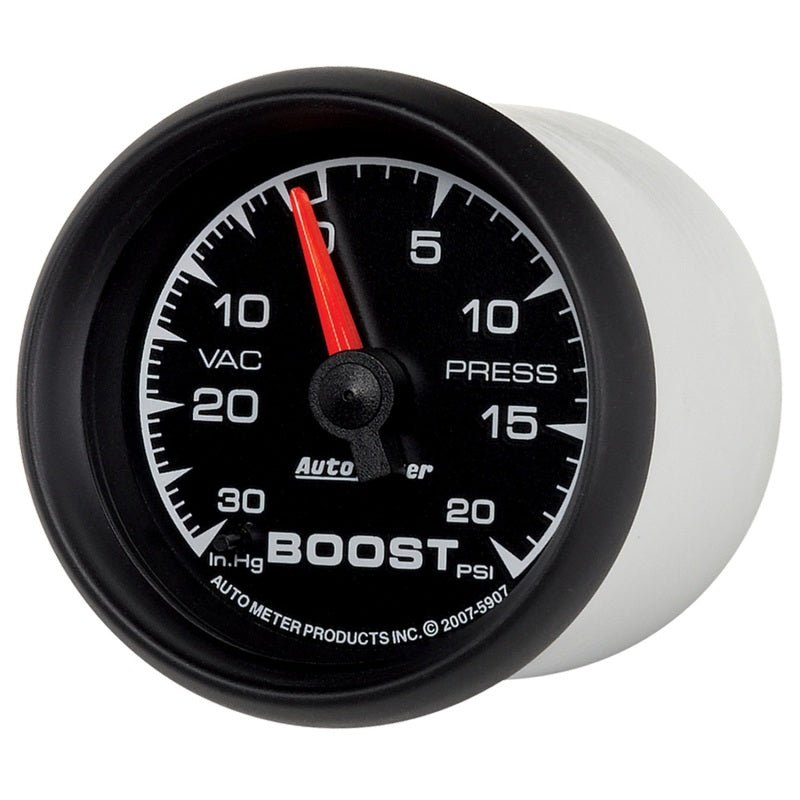 AutoMeter - Autometer ES 52.4mm 30 In. HG/20 PSI Vacuum/Boost Gauge - Demon Performance