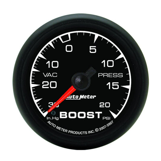 AutoMeter - Autometer ES 52.4mm 30 In. HG/20 PSI Vacuum/Boost Gauge - Demon Performance