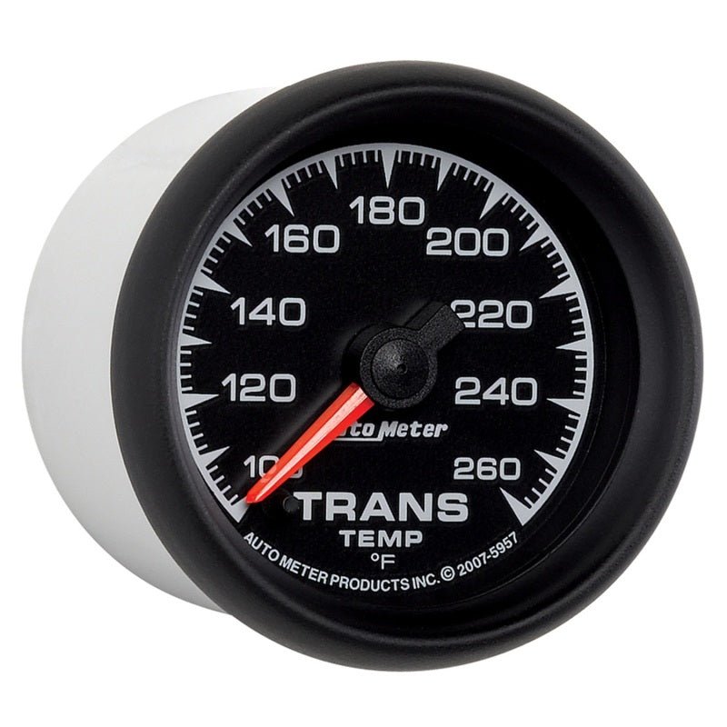 AutoMeter - Autometer ES 52.4mm Full Sweep Electronic 100-260 Degree F Transmission Temprature Gauge - Demon Performance