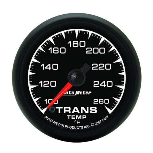 AutoMeter - Autometer ES 52.4mm Full Sweep Electronic 100-260 Degree F Transmission Temprature Gauge - Demon Performance