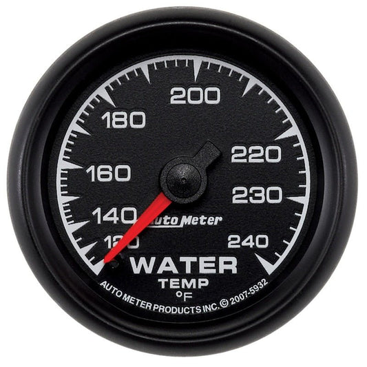 AutoMeter - Autometer ES 52mm 120-240 Deg F Mechanical Water Temperature Gauge - Demon Performance