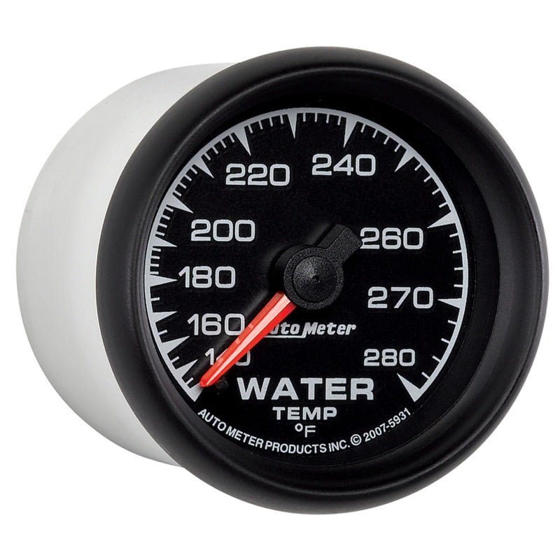 AutoMeter - Autometer ES 52mm 140-280 Deg F Mechanical Water Temperature Gauge - Demon Performance