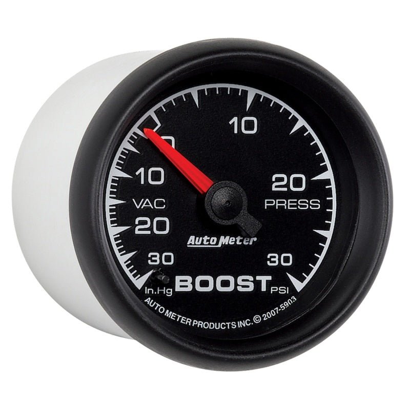 AutoMeter - Autometer ES 52mm Boost/Vacuum Gauge - Demon Performance