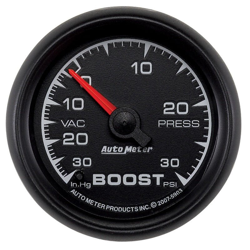 AutoMeter - Autometer ES 52mm Boost/Vacuum Gauge - Demon Performance