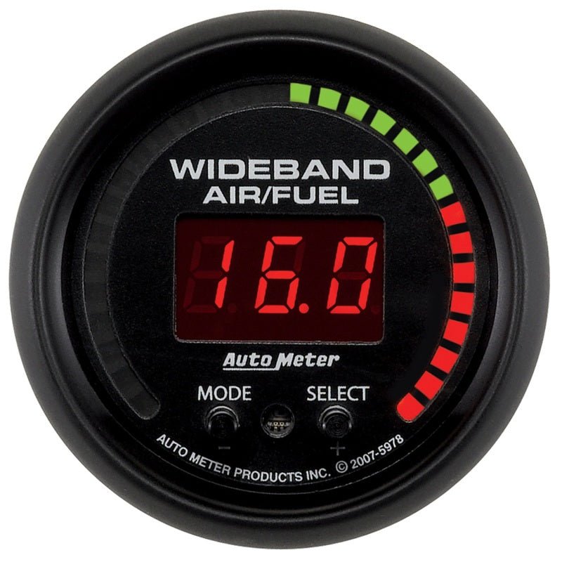AutoMeter - Autometer ES Digital 52mm Wideband Air/Fuel Kit - Demon Performance