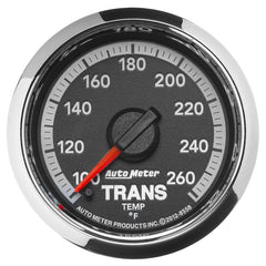 AutoMeter - Autometer Factory Match Dodge 4th Gen 52.4mm 100-260 Deg F Trans Temp Gauge - Demon Performance