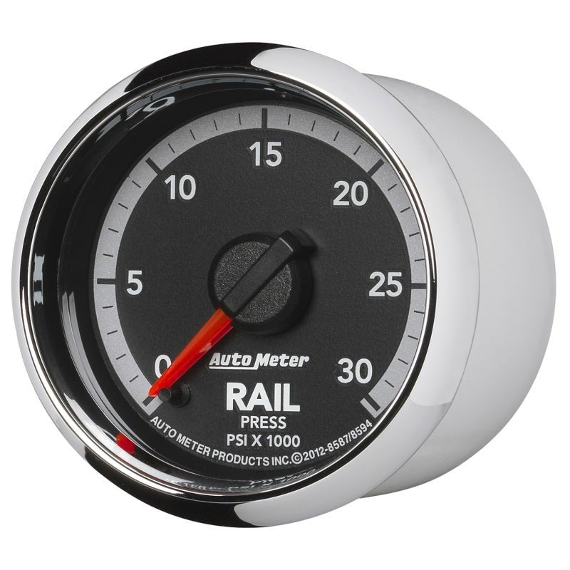 AutoMeter - Autometer Factory Match Dodge 6.7L 4th Gen Fuel Rail Pressure Gauge 2-1/16in FSE - Demon Performance