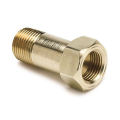 AutoMeter - AutoMeter Fitting Adapter 3/8in. NPT Male Extension Brass For Mech. Temp. Gauge - Demon Performance