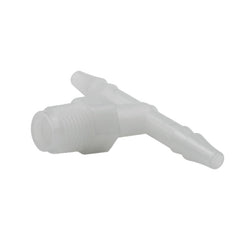AutoMeter - Autometer Fitting Tee 1/4in Hose to 1/8in NPT Male - Nylon - Demon Performance