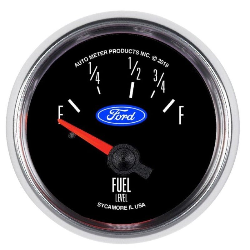 AutoMeter - Autometer Ford 2-1/16in. Electric Fuel Level Gauge - Demon Performance