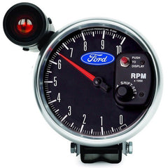 AutoMeter - Autometer Ford 5in. 10K RPM Pedestal w/ Ext. Shift-Lite Tachometer Gauge - Demon Performance
