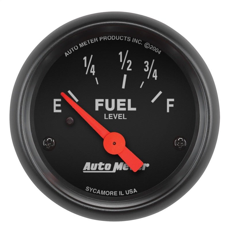AutoMeter - Autometer Fuel Level 52mm 73 Empty / 8-12 Full Fuel Level Gauge - Demon Performance
