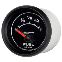 AutoMeter - AutoMeter Gauge Fuel Level 2-1/16in. 0 Ohm(e) to 90 Ohm(f) Elec Es - Demon Performance
