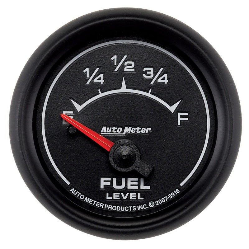 AutoMeter - AutoMeter Gauge Fuel Level 2-1/16in. 240 Ohm(e) to 33 Ohm(f) Elec Es - Demon Performance