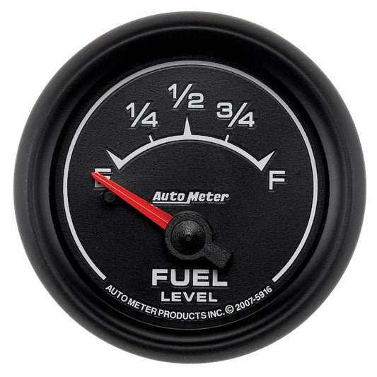 AutoMeter - AutoMeter Gauge Fuel Level 2-1/16in. 240 Ohm(e) to 33 Ohm(f) Elec Es - Demon Performance