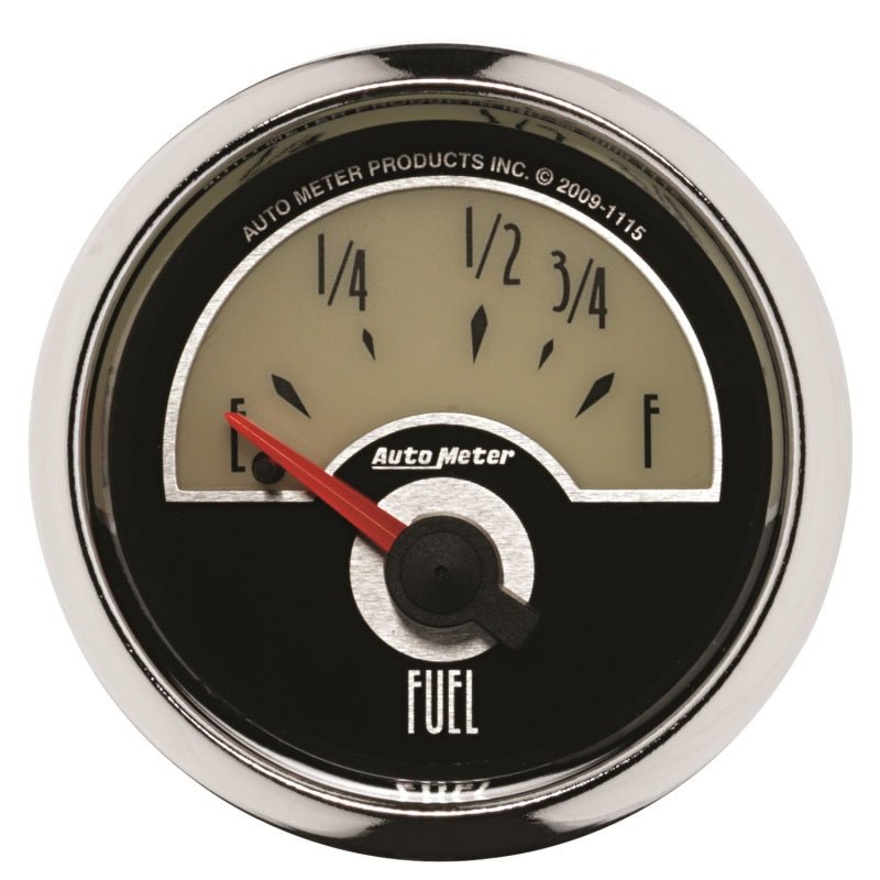 AutoMeter - AutoMeter Gauge Fuel Level 2-1/16in. 73 Ohm(e) to 10 Ohm(f) Elec Cruiser - Demon Performance