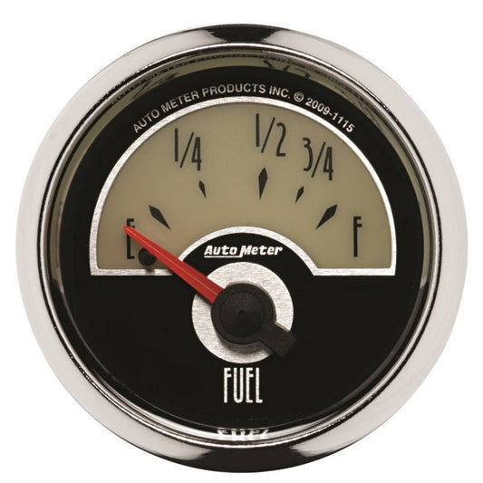 AutoMeter - AutoMeter Gauge Fuel Level 2-1/16in. 73 Ohm(e) to 10 Ohm(f) Elec Cruiser - Demon Performance
