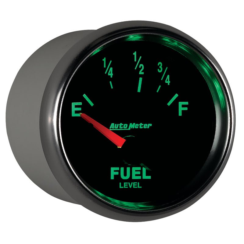 AutoMeter - AutoMeter Gauge Fuel Level 2-1/16in. 73 Ohm(e) to 10 Ohm(f) Elec Gs - Demon Performance