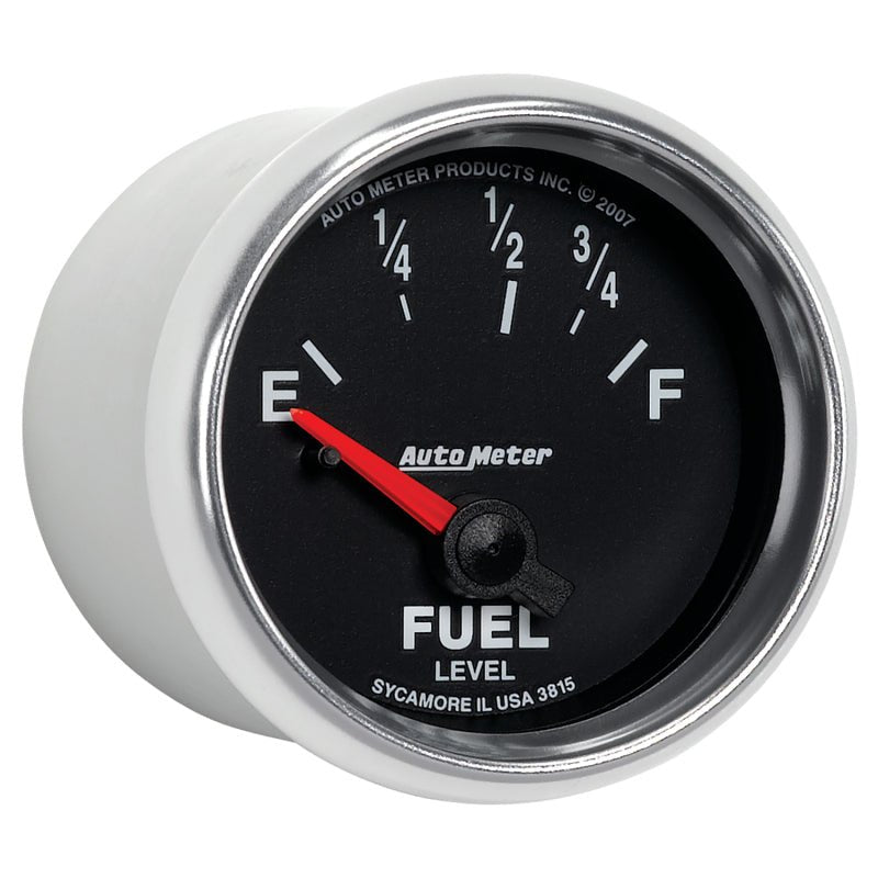 AutoMeter - AutoMeter Gauge Fuel Level 2-1/16in. 73 Ohm(e) to 10 Ohm(f) Elec Gs - Demon Performance
