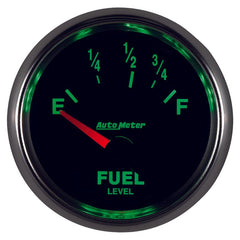 AutoMeter - AutoMeter Gauge Fuel Level 2-1/16in. 73 Ohm(e) to 10 Ohm(f) Elec Gs - Demon Performance
