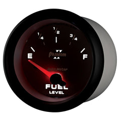 AutoMeter - AutoMeter Gauge Fuel Level 2-5/8in. 240 Ohm(e) to 33 Ohm(f) Elec Phantom II - Demon Performance