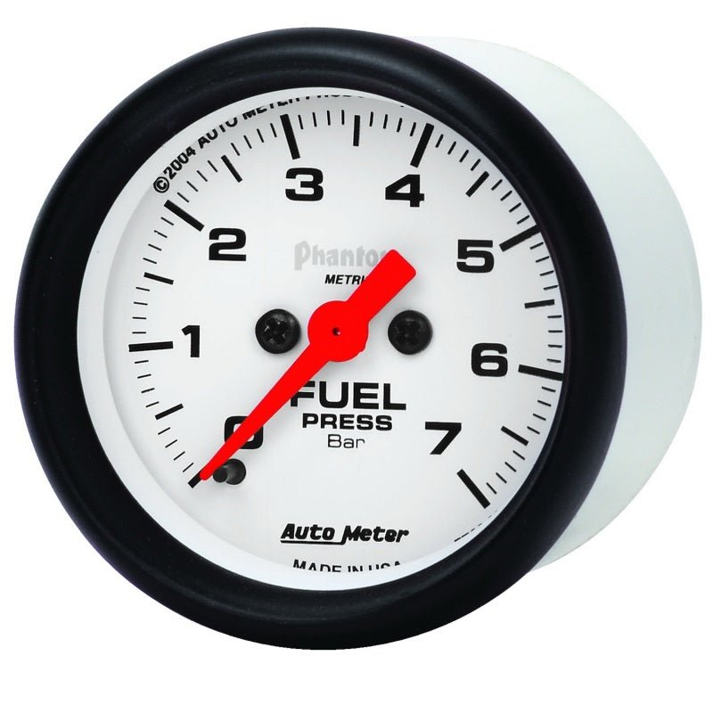 AutoMeter - AutoMeter Gauge Fuel Pressure 2-1/16in. 7Bar Digital Stepper Motor Phantom - Demon Performance