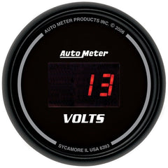 AutoMeter - AutoMeter Gauge Kit 5 Pc. 3-3/8in. & 2-1/16in. Elec Speedo Digital Black Dial W/ Red Led - Demon Performance