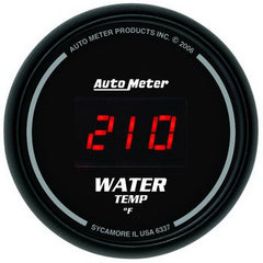 AutoMeter - AutoMeter Gauge Kit 5 Pc. 3-3/8in. & 2-1/16in. Elec Speedo Digital Black Dial W/ Red Led - Demon Performance