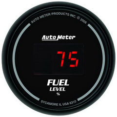 AutoMeter - AutoMeter Gauge Kit 5 Pc. 3-3/8in. & 2-1/16in. Elec Speedo Digital Black Dial W/ Red Led - Demon Performance